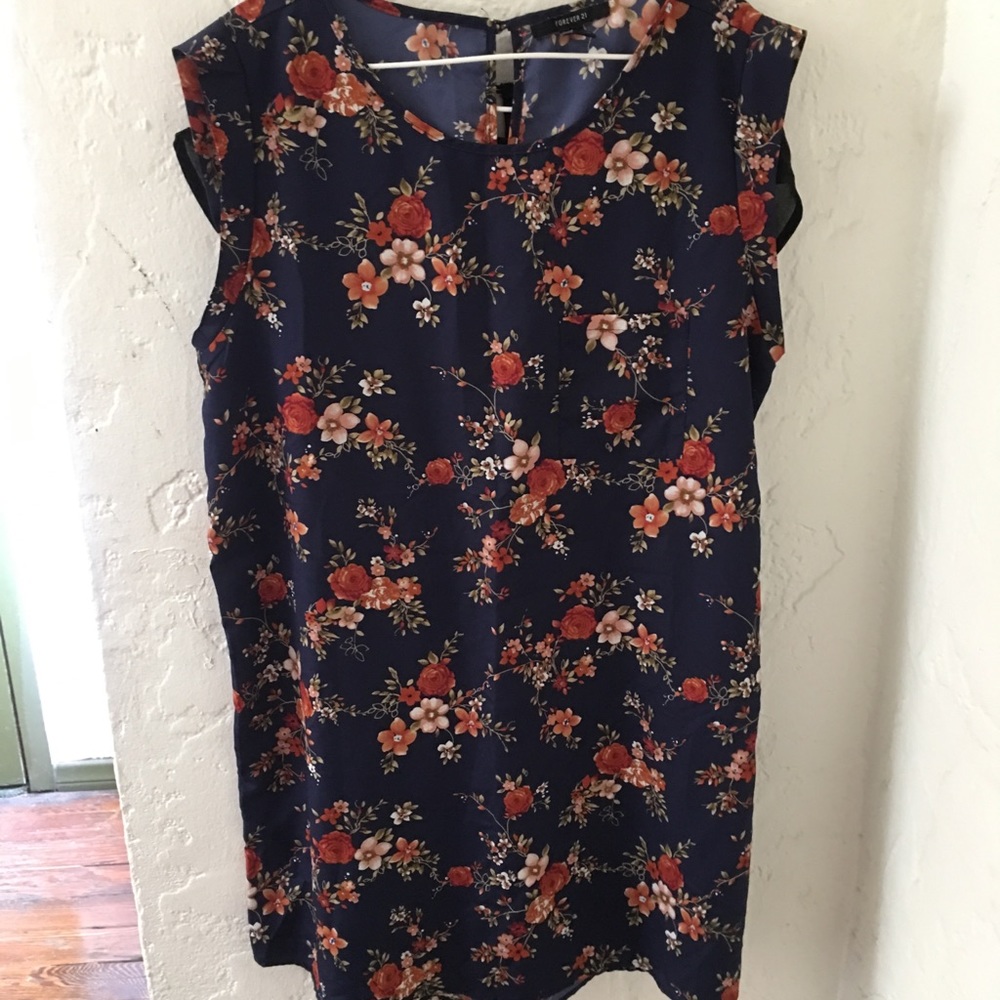 Peasant floral dress